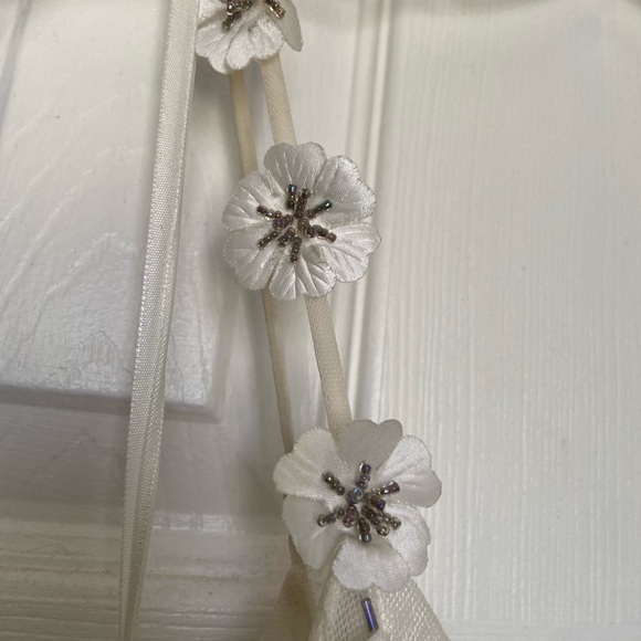 Vintage Cache dress with original tags Never worn Beaded with sheer bottom panel - Picture 6 of 9